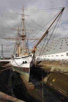 Gannet, Chatham Dockyard