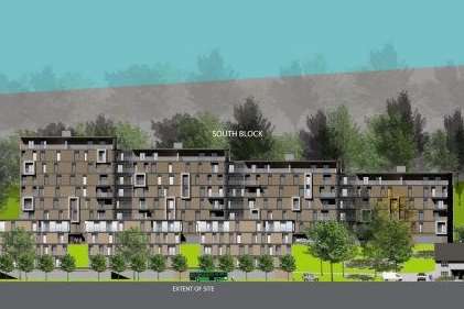 Initial images of the planned Buckland Hospital site flats. Picture: Beanland Associates Architects