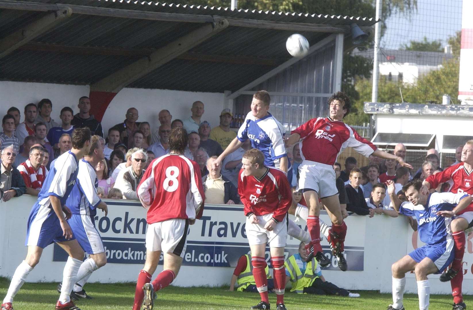 Big crowds flocked for a qualifying round clash between Whitstable Town and Margate in 2006