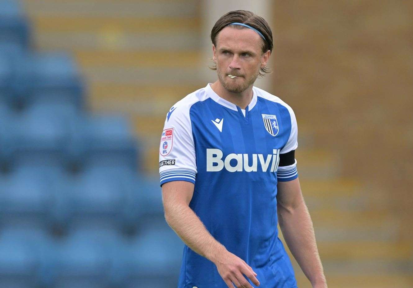 Gillingham were hoping to have Armani Little training again ahead of the Carlisle match Picture: Keith Gillard