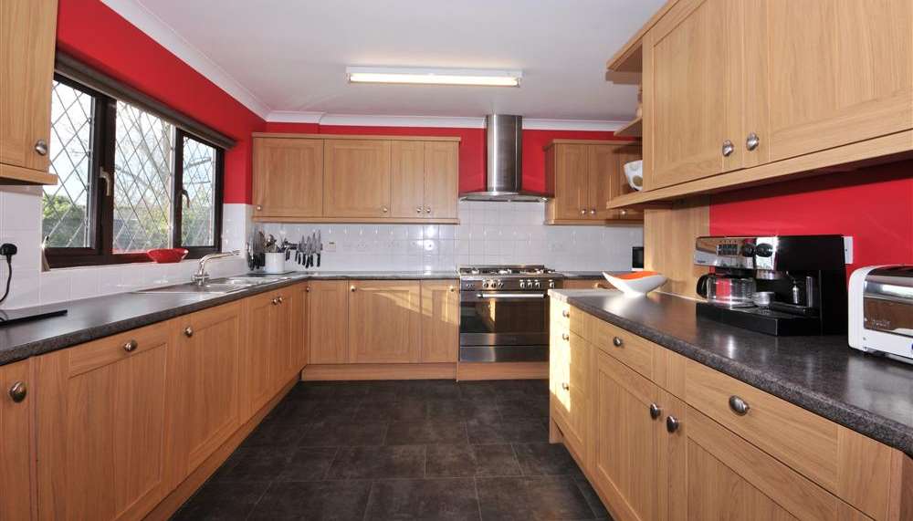 The kitchen area of Maple View, Steeds Lane, Kingsnorth, near Ashford