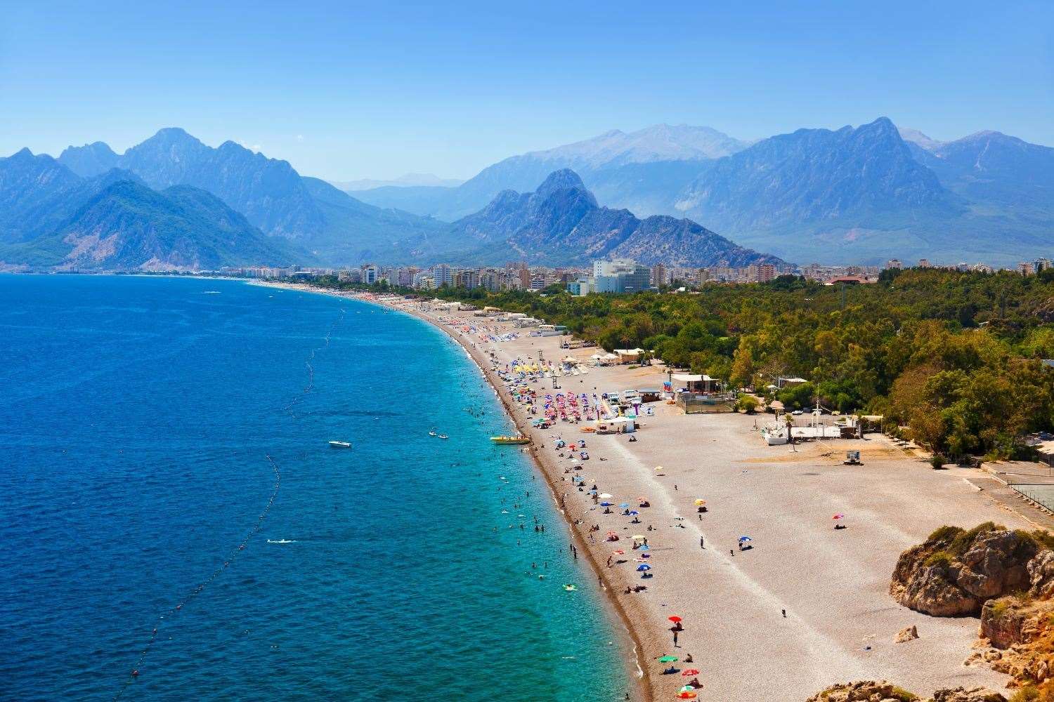 Antalya in Turkey is the most-booked summer holiday
