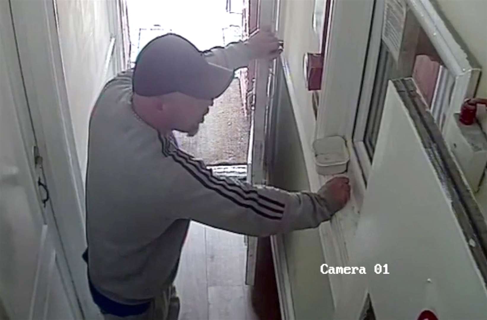 CCTV of Joseph McCann at the Phoenix Lodge Hotel in Watford (Metropolitan Police/PA)