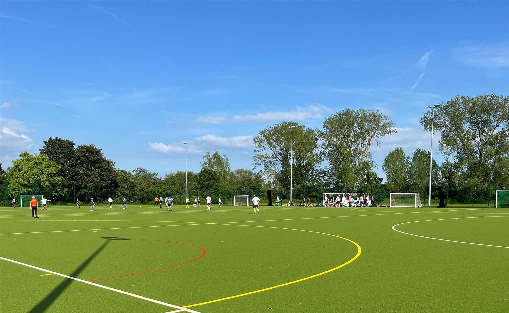 The new sports pitch at Sir Roger Manwood's School in Sandwich. Picture: Sir Roger Manwood's School