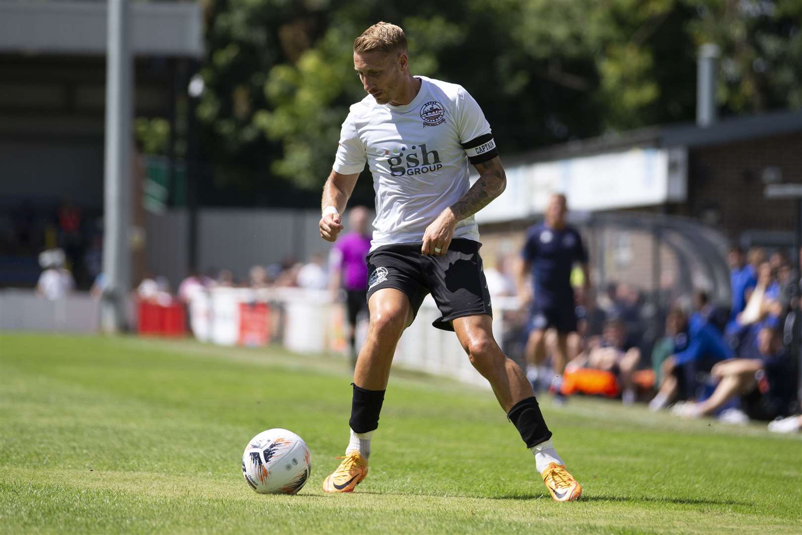 Lee Martin - saw his first-half effort ruled out for offside against Chelmsford. Picture: KPI