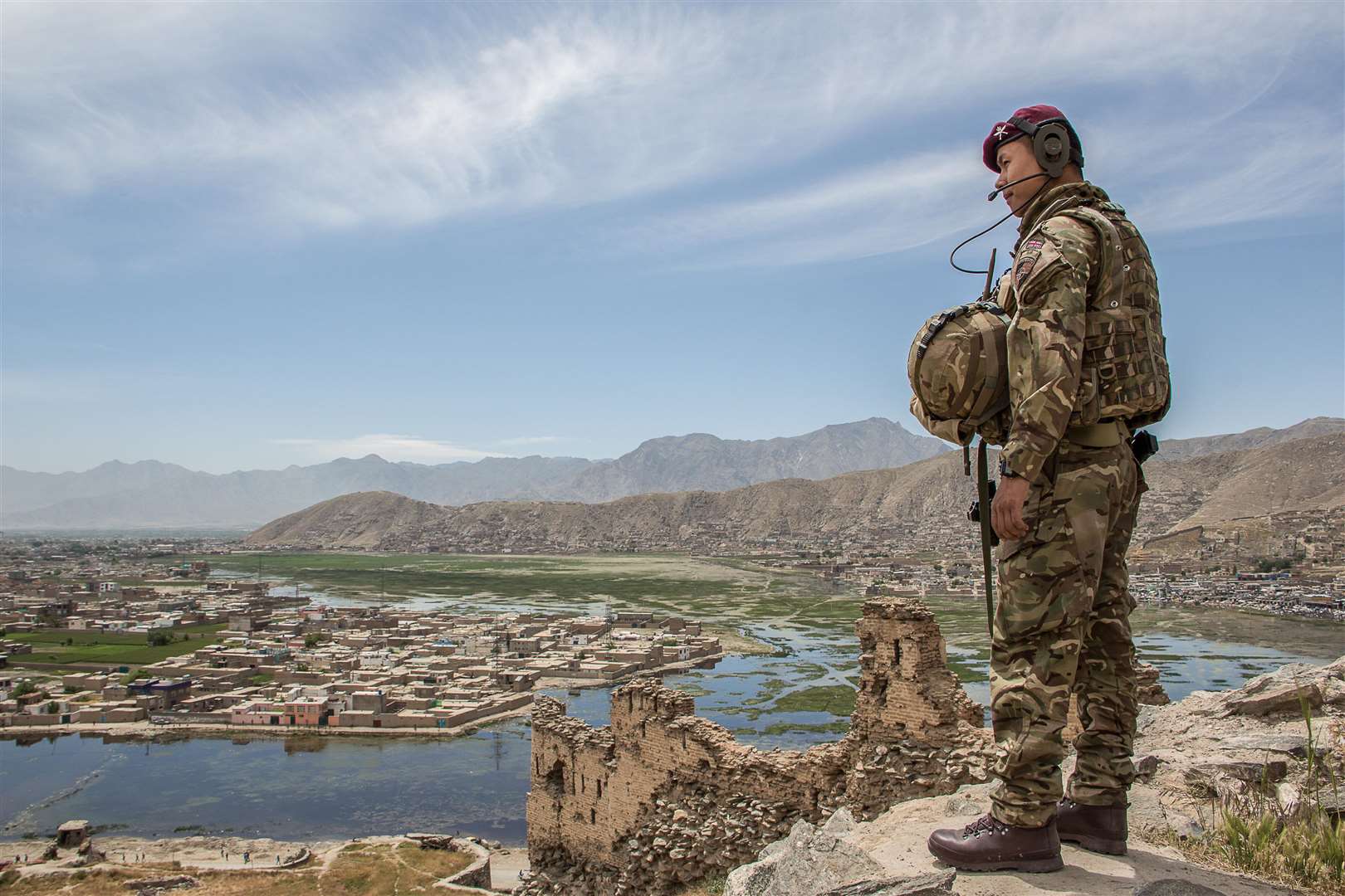 Gurkhas from Shorncliffe in Folkestone on tour in Afghanistan. Credit: British Army/Royal Gurkha Rifles