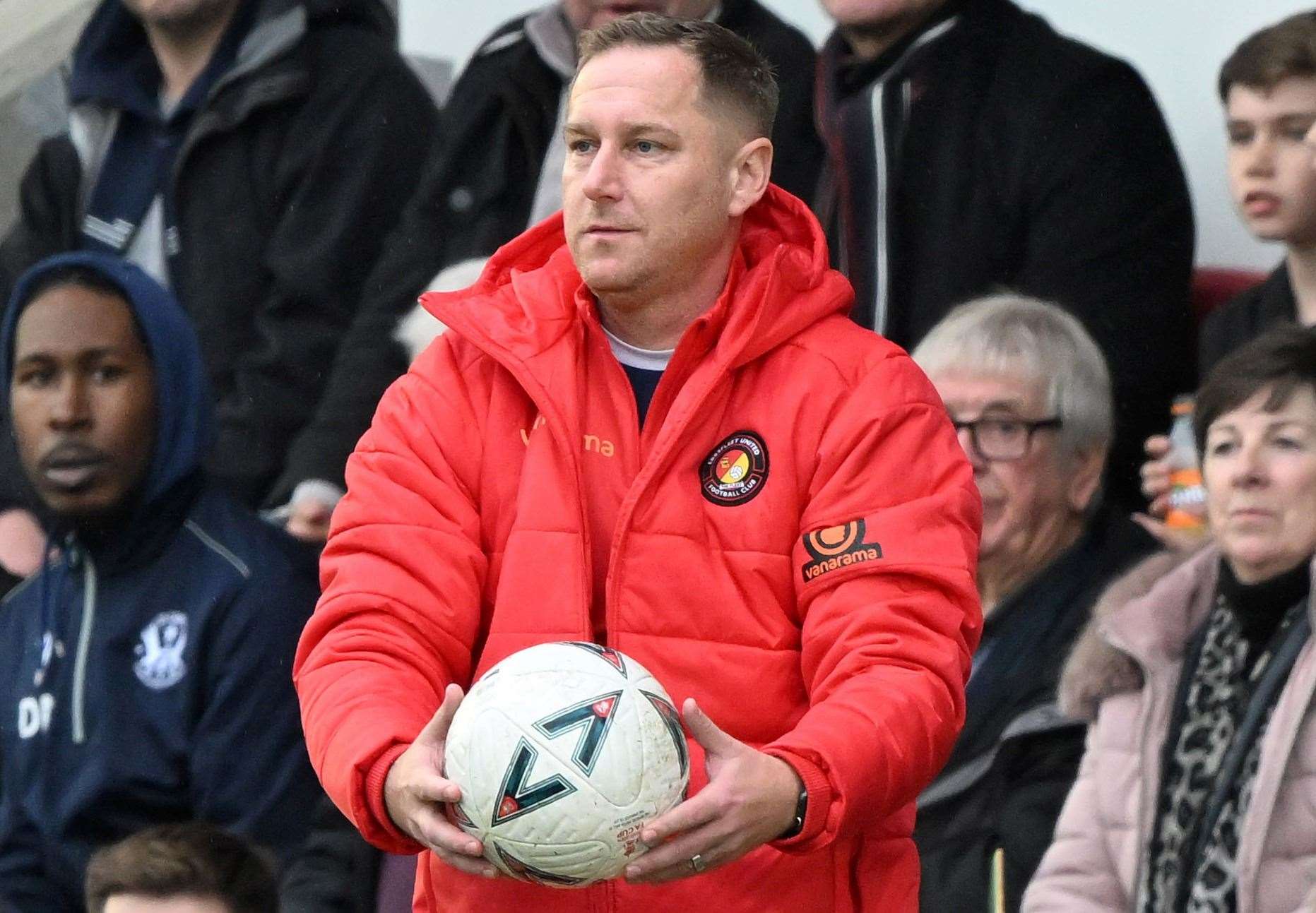 Ebbsfleet manager Dennis Kutrieb. Picture: Keith Gillard