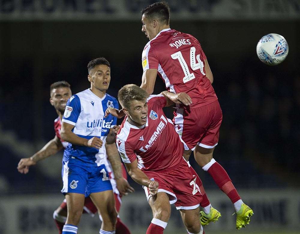 Bristol Rovers v Gillingham action Picture: Ady Kerry (16826257)