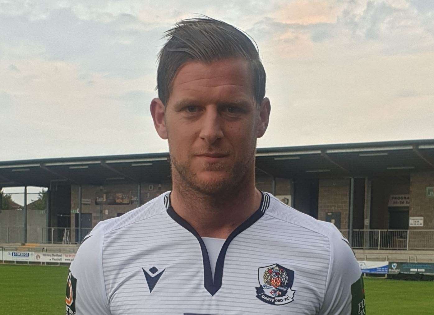 Dartford striker Adam Cunnington Picture: Dartford FC