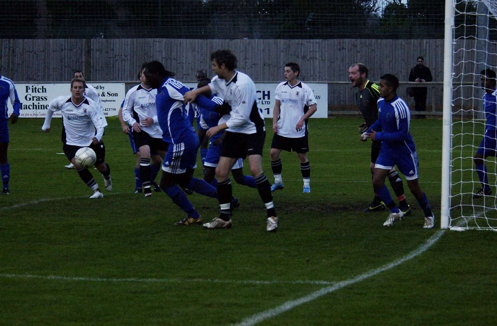 Faversham Town enjoyed a big win over Sporting Bengal Picture: Barry Duffield