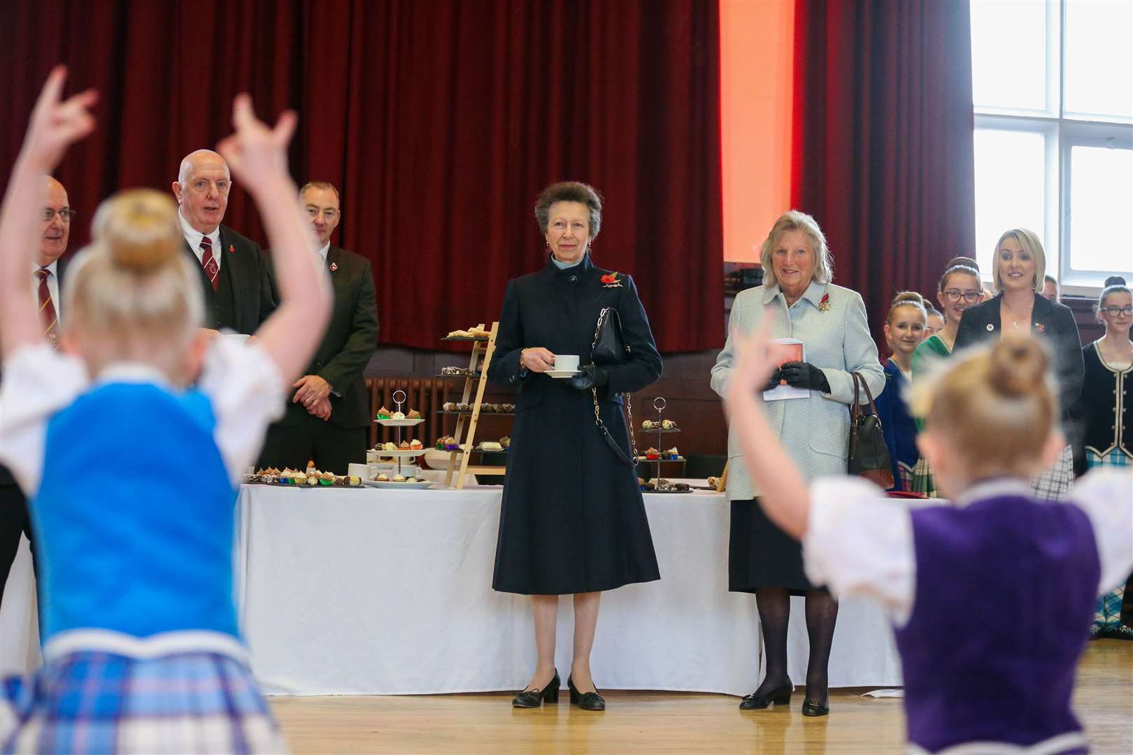 The Princess Royal in Londonderry (Matt Mackey/Press Eye/PA)