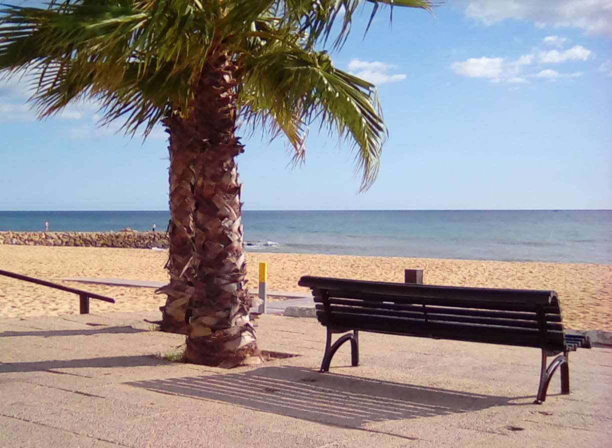 The beach at Quateria