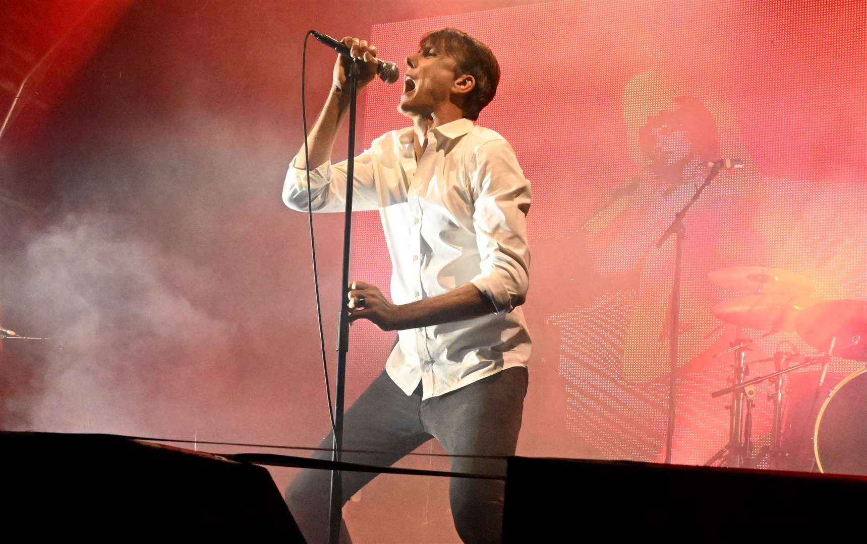 Suede were just one of the many big names to swap arenas for the Scenic Stage at Dreamland this summer. Picture: Barry Goodwin