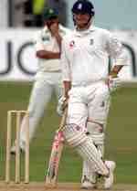 Rob Key fell for a first ball duck as Kent slid to 17-3