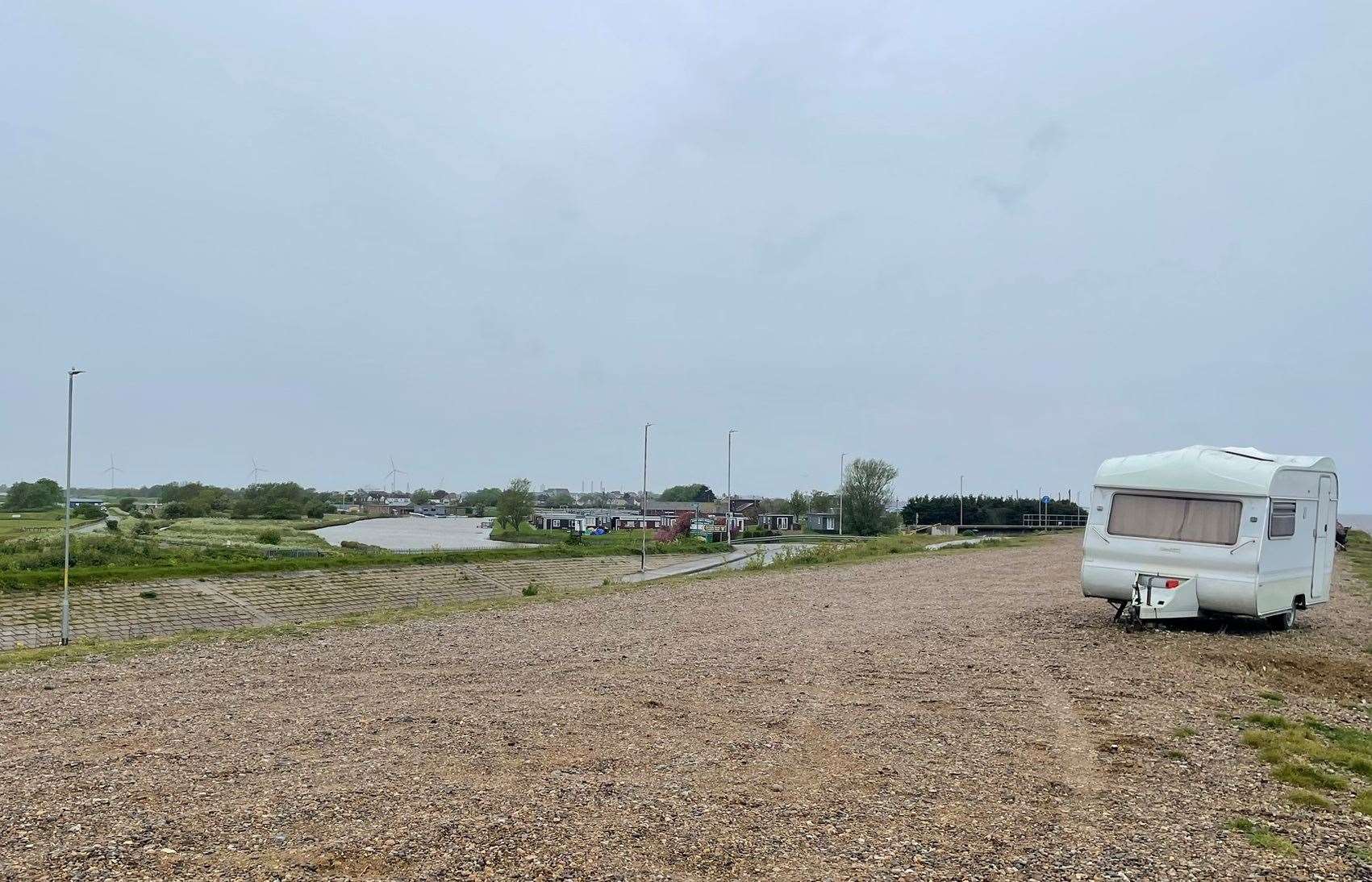 The Shingle Bank beach opposite Barton's Point Costal Park. Picture: Joe Crossley