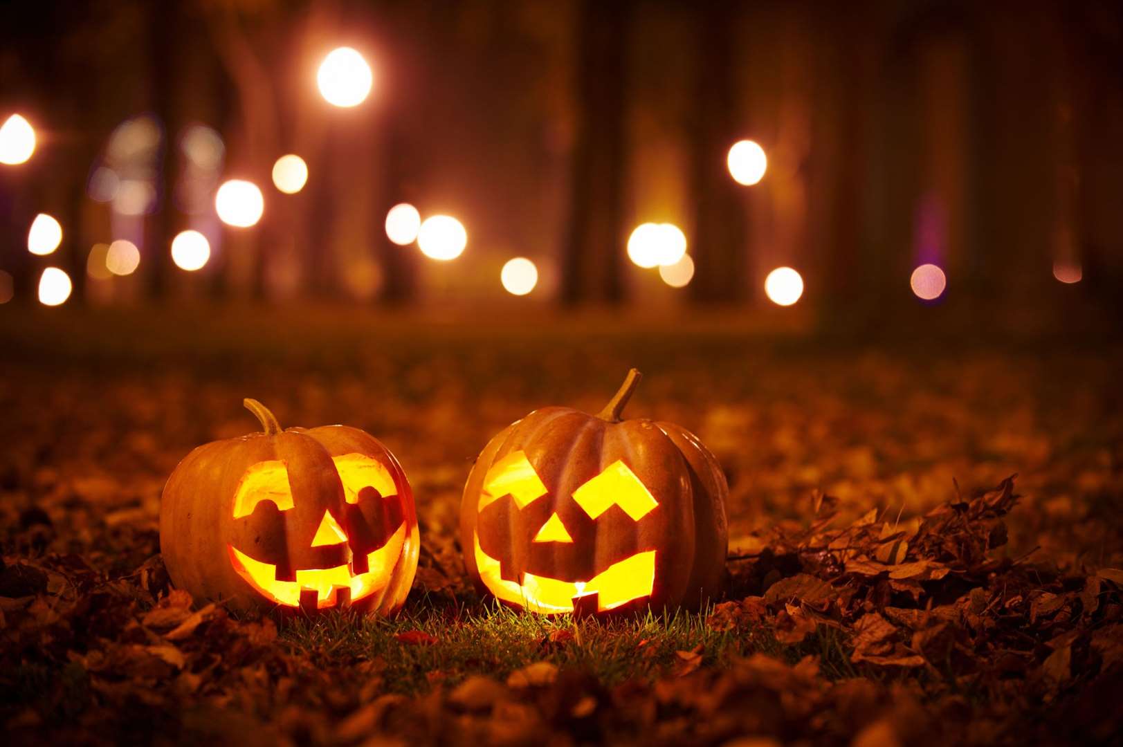 Use a battery powered light inside your pumpkin