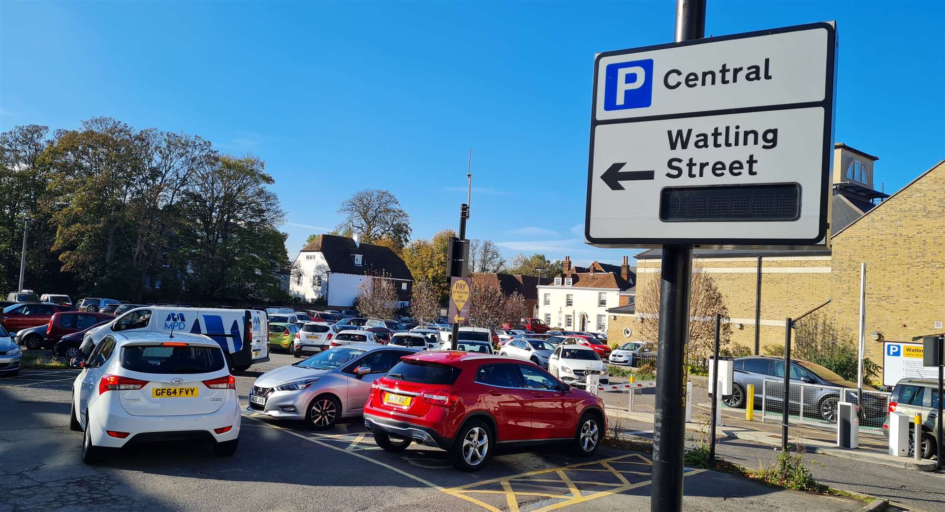 Watling Street car park in Canterbury. Picture: Gerry Warren