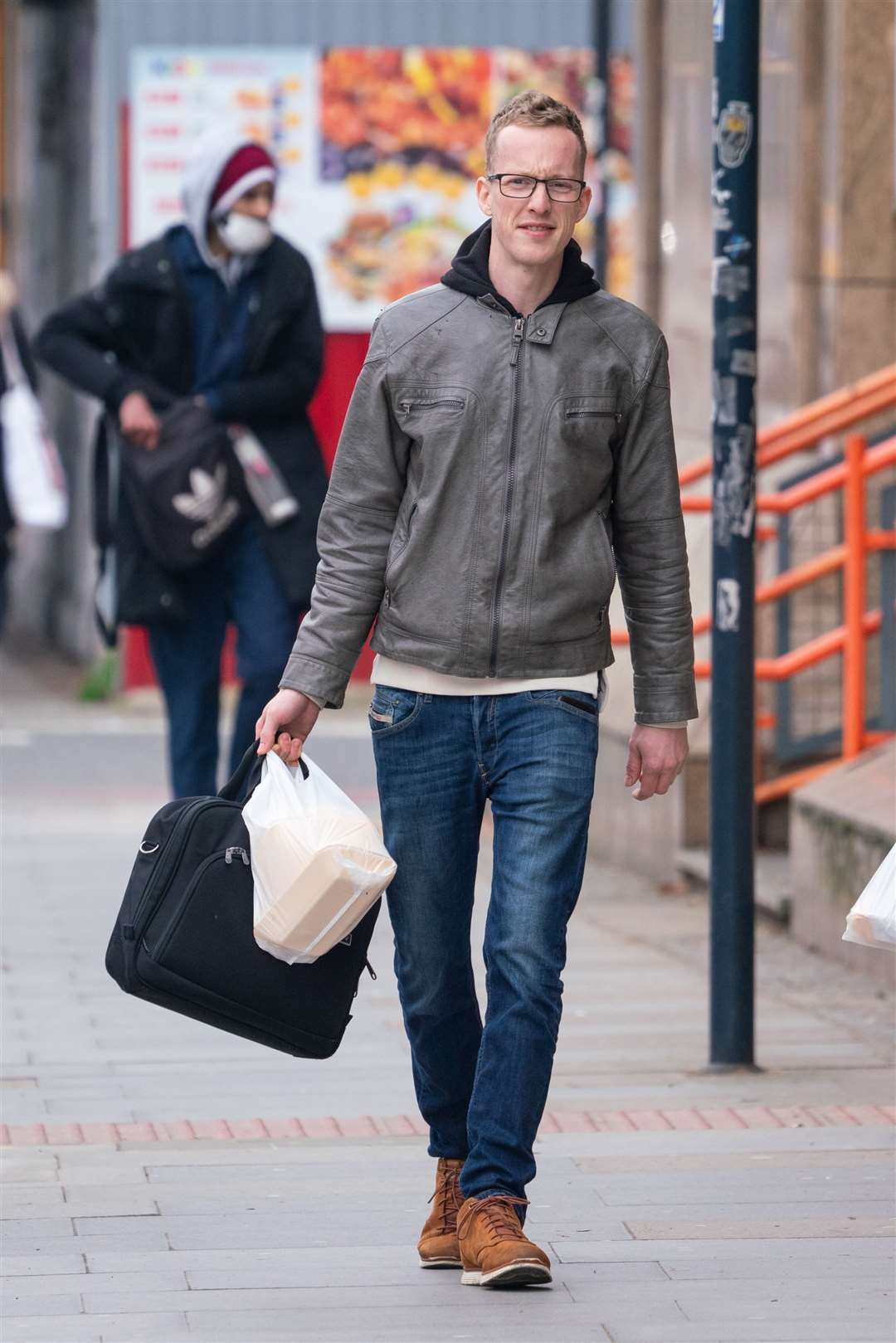 Jordy Nicholas Van Duijvenbode arrives at Thames Magistrates’ Court (Dominic Lipinski/PA)