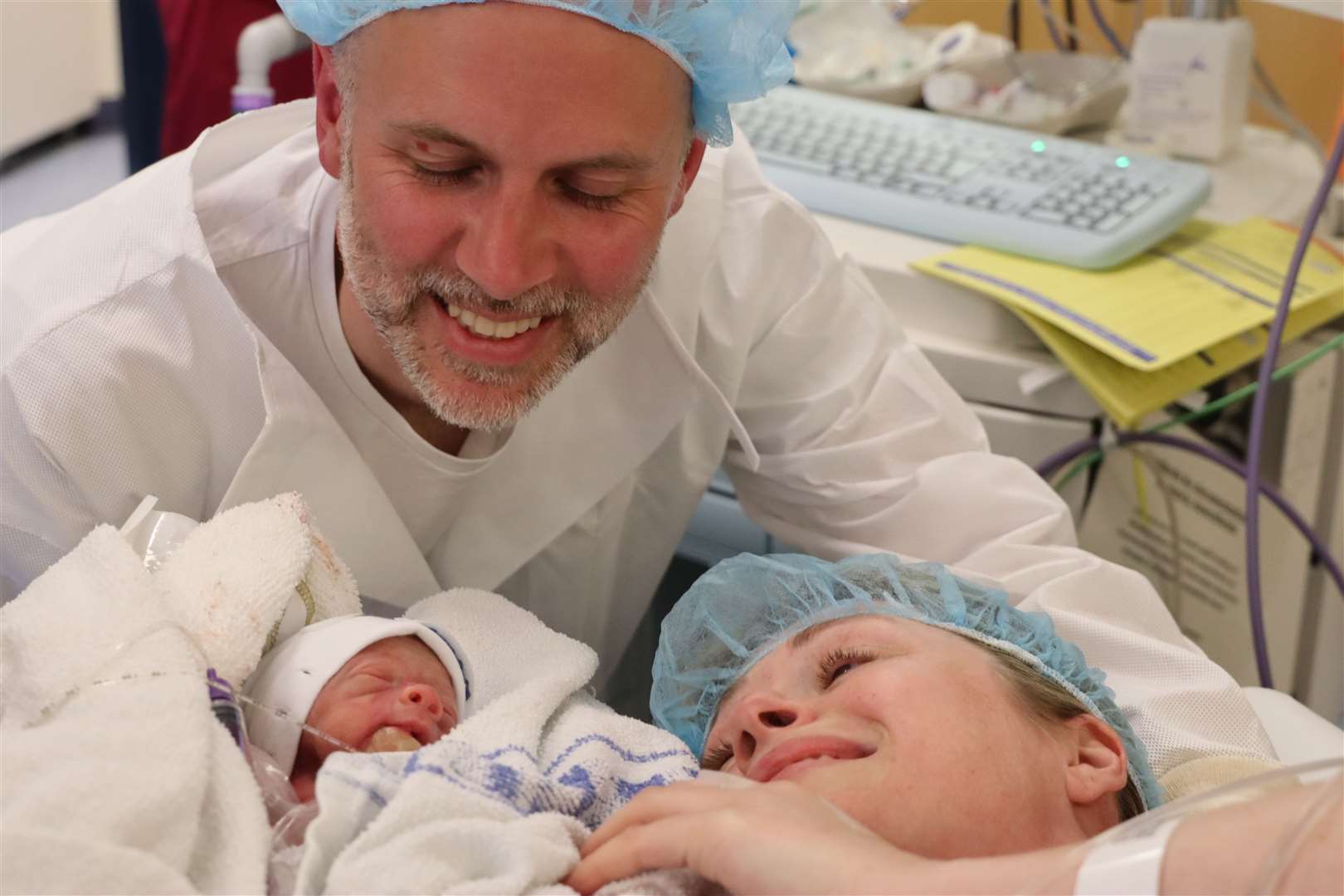 Gem and Wylder Chapman, from Margate, were born on May 12 at Medway Maritime Hospital