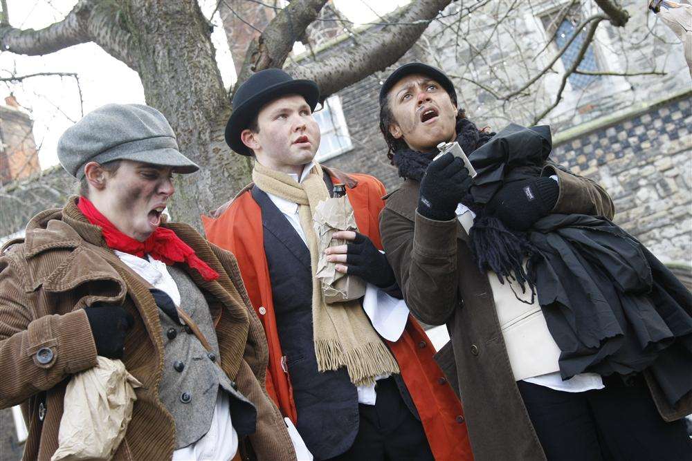 Dickensian characters will be out on Rochester's streets
