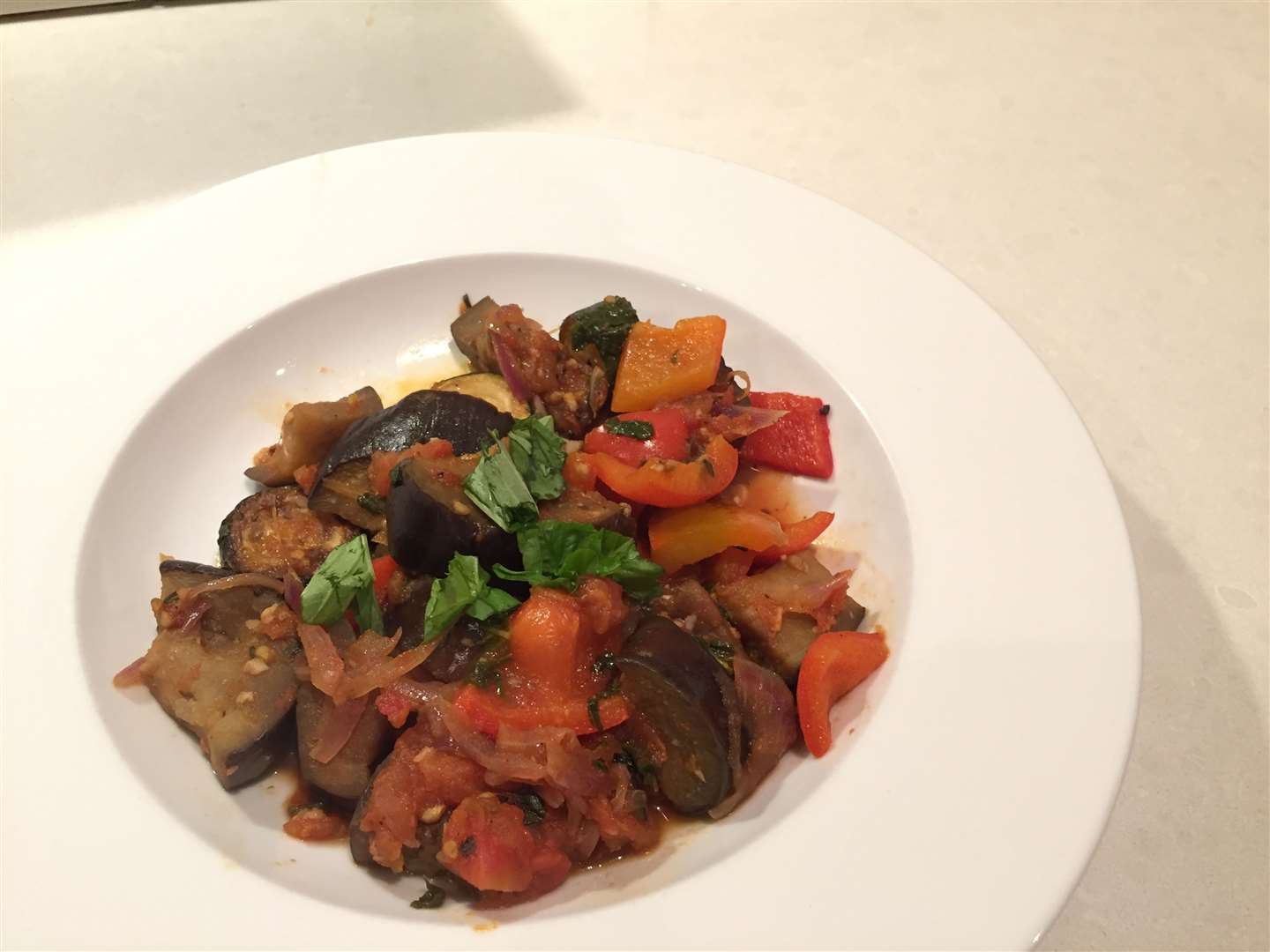 Homemade ratatouille