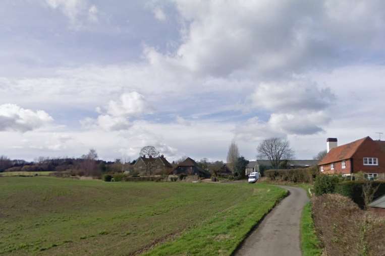 Dux Lane, where the cyclist died