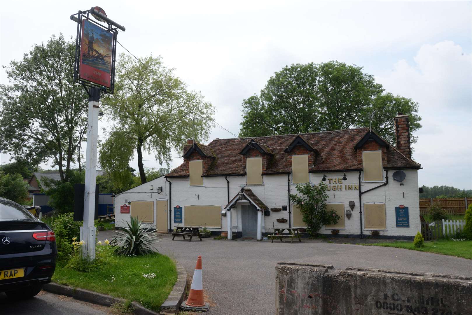 The Plough in Brabourne Lees. Picture: Chris Davey