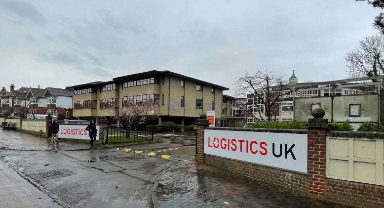 The building in St John's Road, Tunbridge Wells, is currently used as Logistics UK HQ