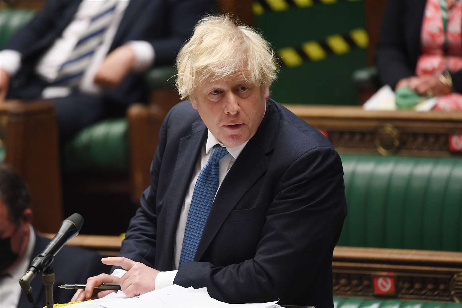 PM Boris Johnson has already suggested a salt and sugar tax would not be introduced, despite calls for one (UK Parliament / PA)