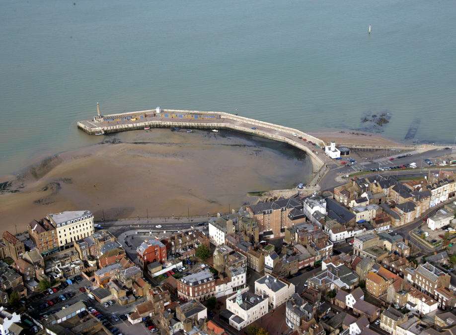 Margate Harbour before the Turner Contemporary. Picture: Simon Moores