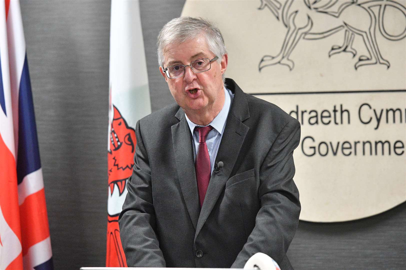 Mark Drakeford is employing a different strategy to Boris Johnson (Ben Birchall/PA)