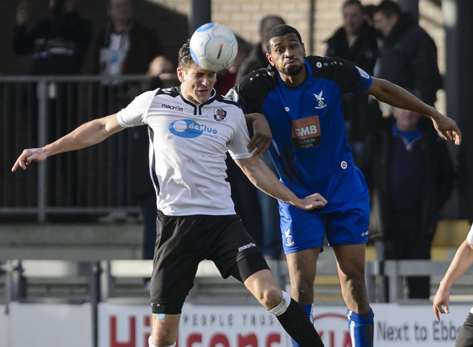 Danny Mills playing for Whitehawk against Dartford last season Picture: Andy Payton