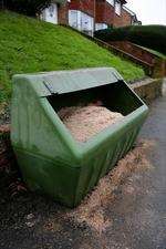 Roadside salt bins