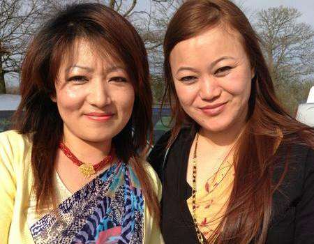 Gurkha wives Amrita and Charun Gurung among those waiting for their husbands at Shorncliffe barracks