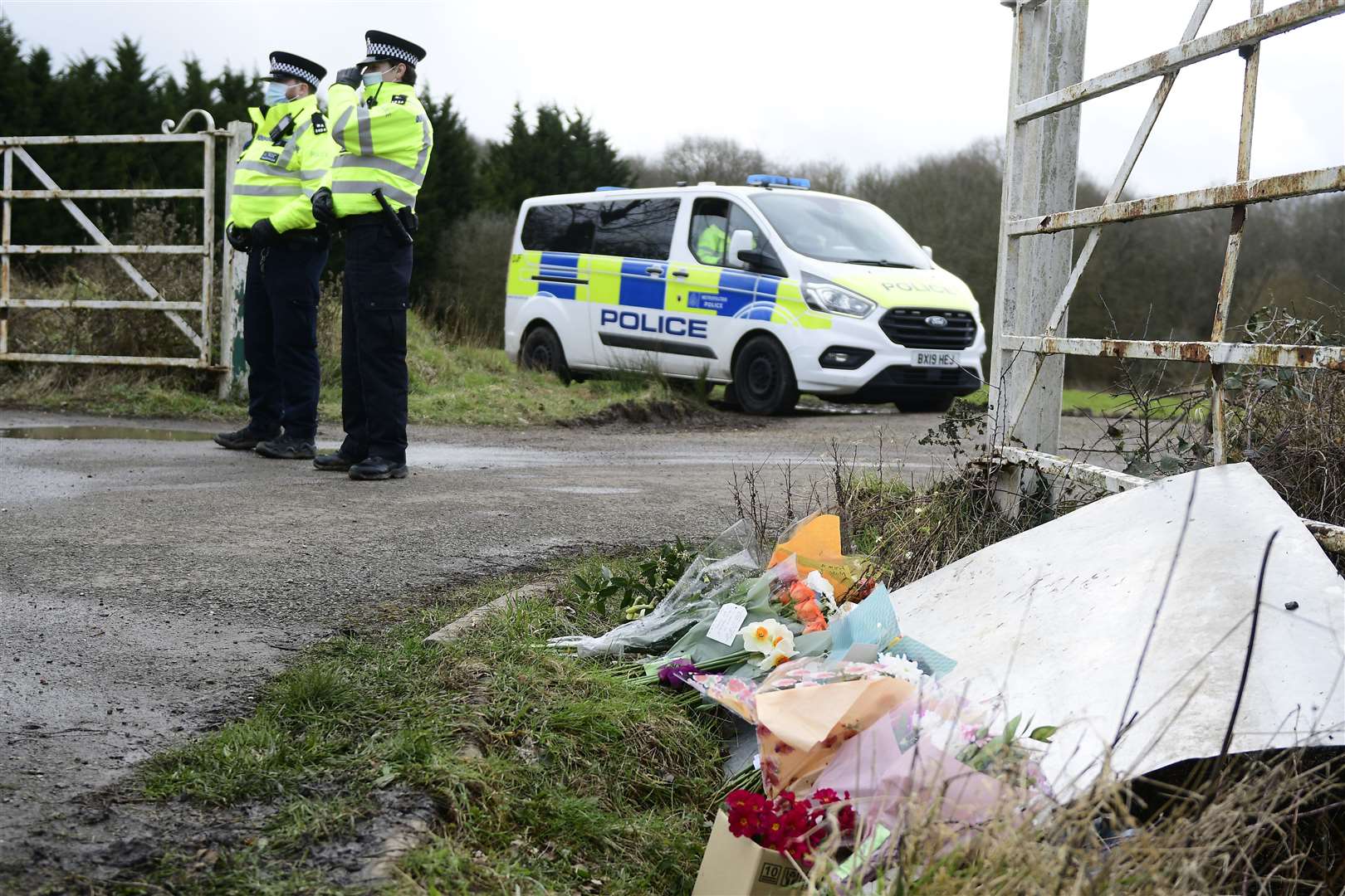 One officer shared vile images with colleagues and then staffed the cordon at the search site in Great Chart Picture: Barry Goodwin