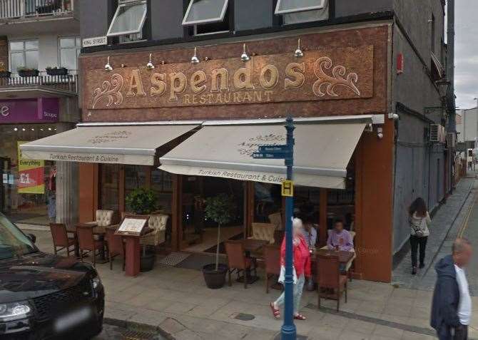 Aspendos is the best takeaway in Dover, according to TripAdvisor