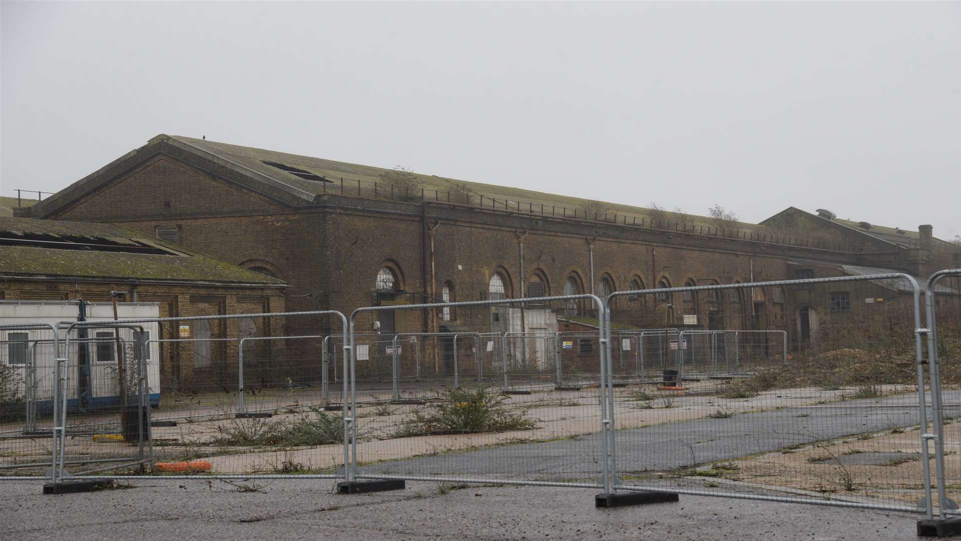 The former engine sheds