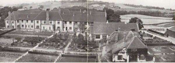 Old photographs of Blantyre House, Goudhurst, when it was a Fegan home