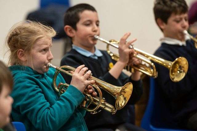 Music Centre youngsters developing their skills, February 2020. Picture: Tony Nandy ARPS