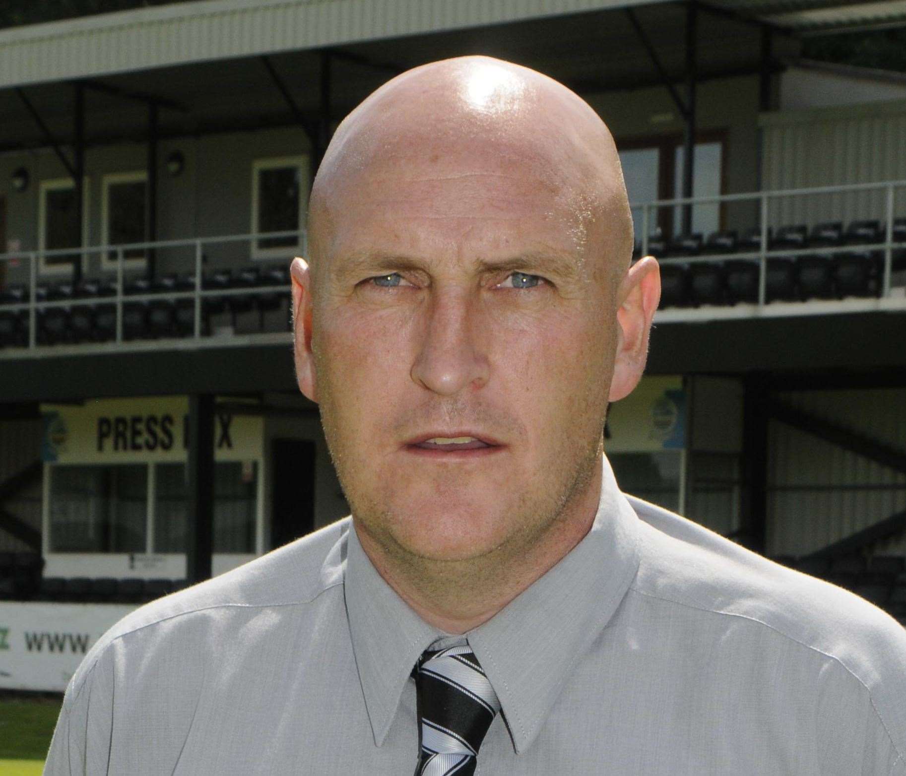 Darren Beale pictured a few years ago at Dover Athletic