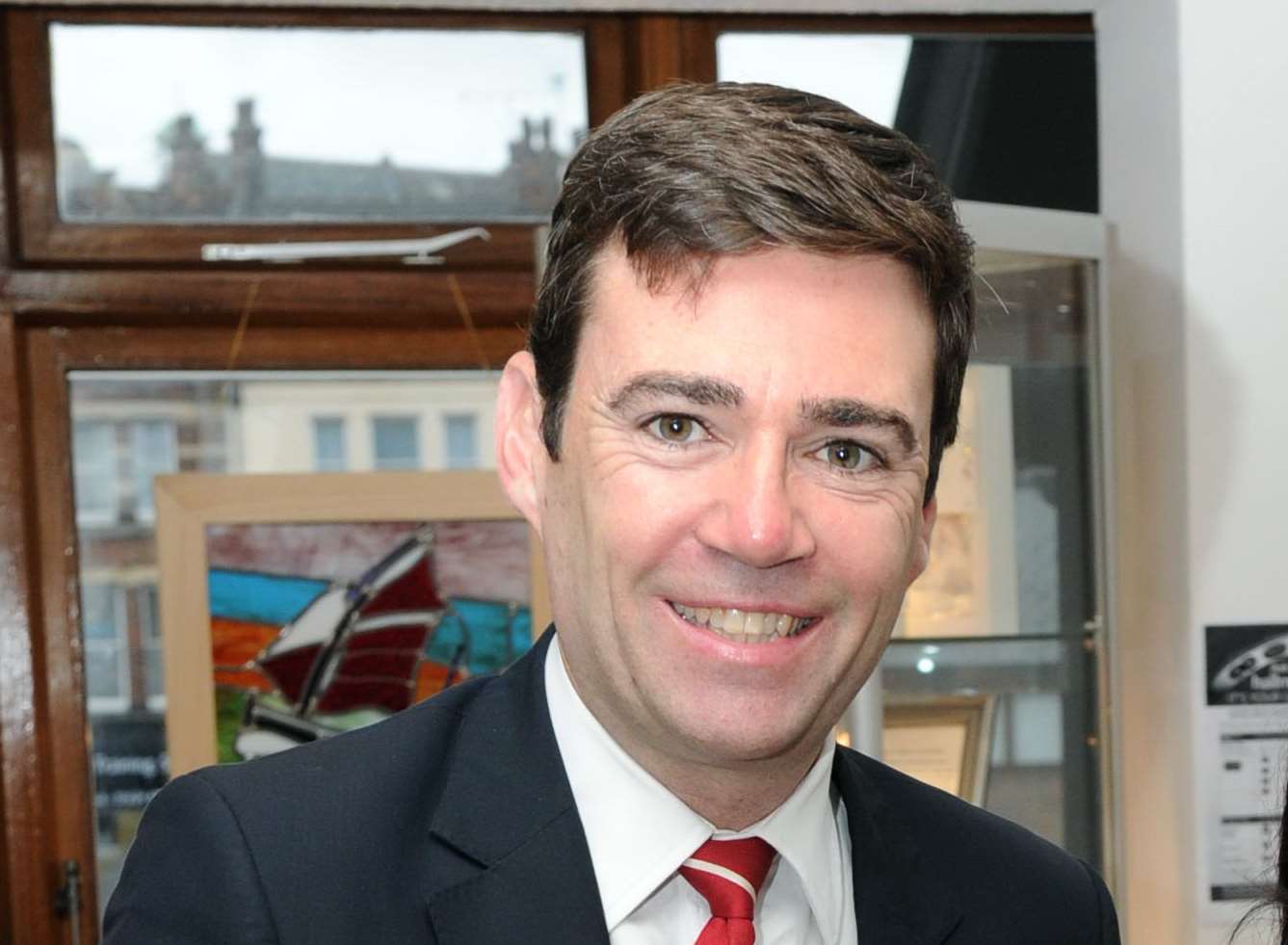 Andy Burnham, candidate for the Labour leadership, visited Medway in November.