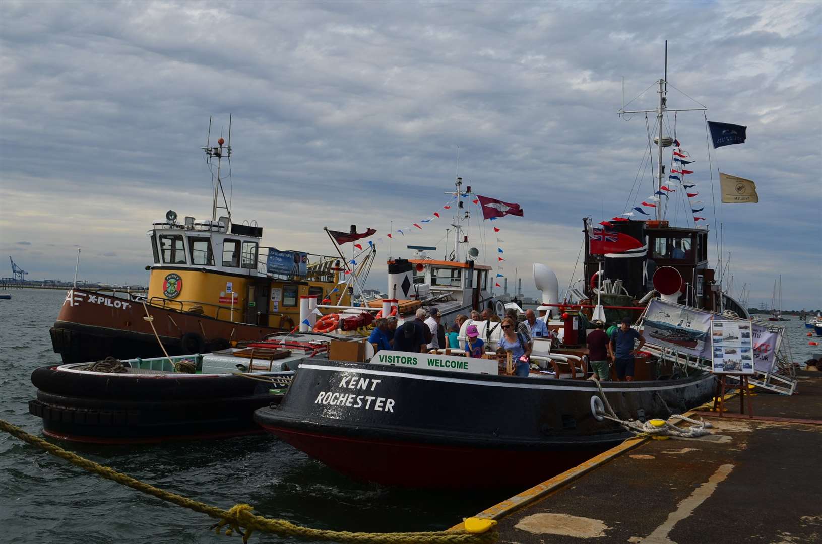 queenborough classic boat festival on sheppey