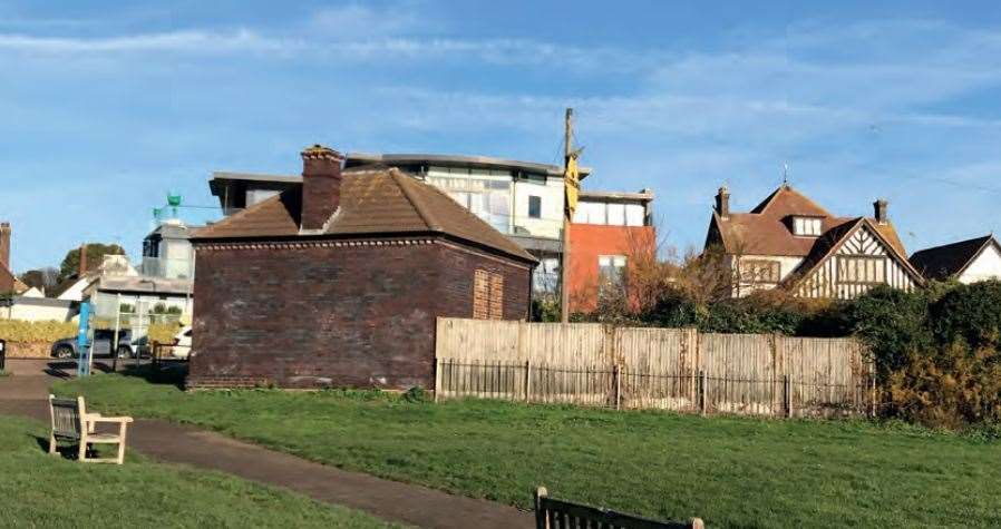 The telegraph cable hut into a house in Dumpton Gap, Broadstairs will become new housing. Picture: Lefa Property