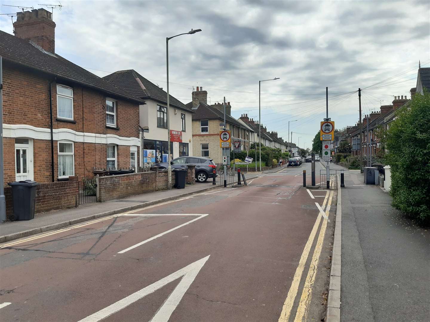 Beaver Road, Ashford, where the cyclist was found Pic: KMG