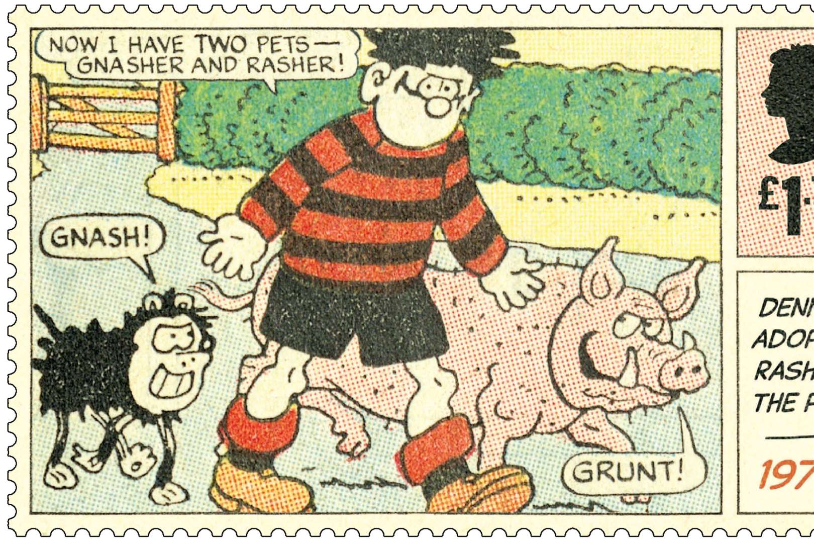 New stamps mark 70 years of Dennis the Menace