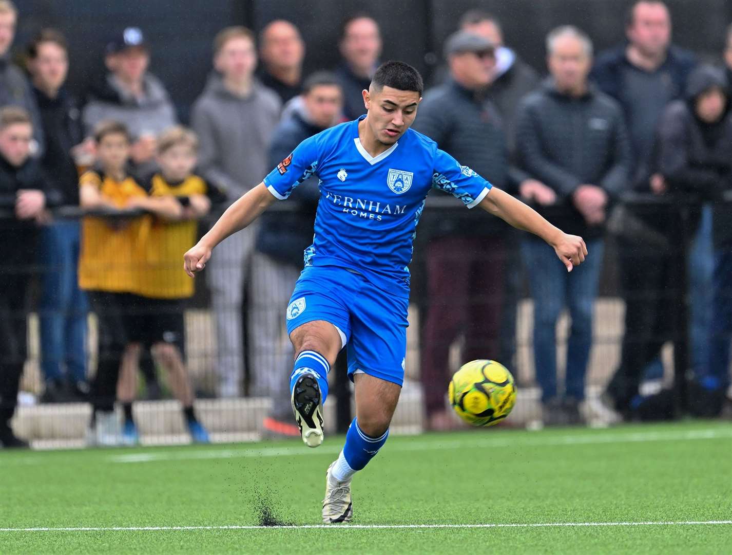 Tonbridge Angels midfielder Jeremy Santos. Picture: Keith Gillard