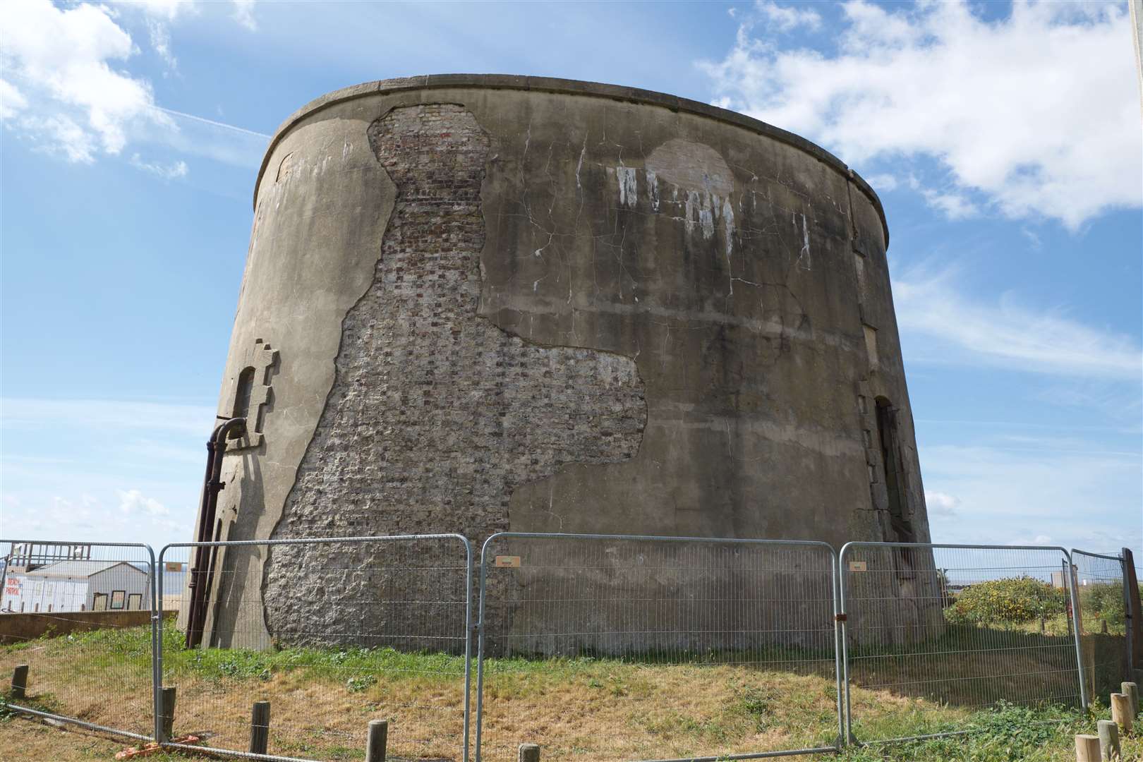 Martello Tower E in Clacton-on-Sea in Essex is to be repaired following a grant from Historic England (Tendring District Council/PA)