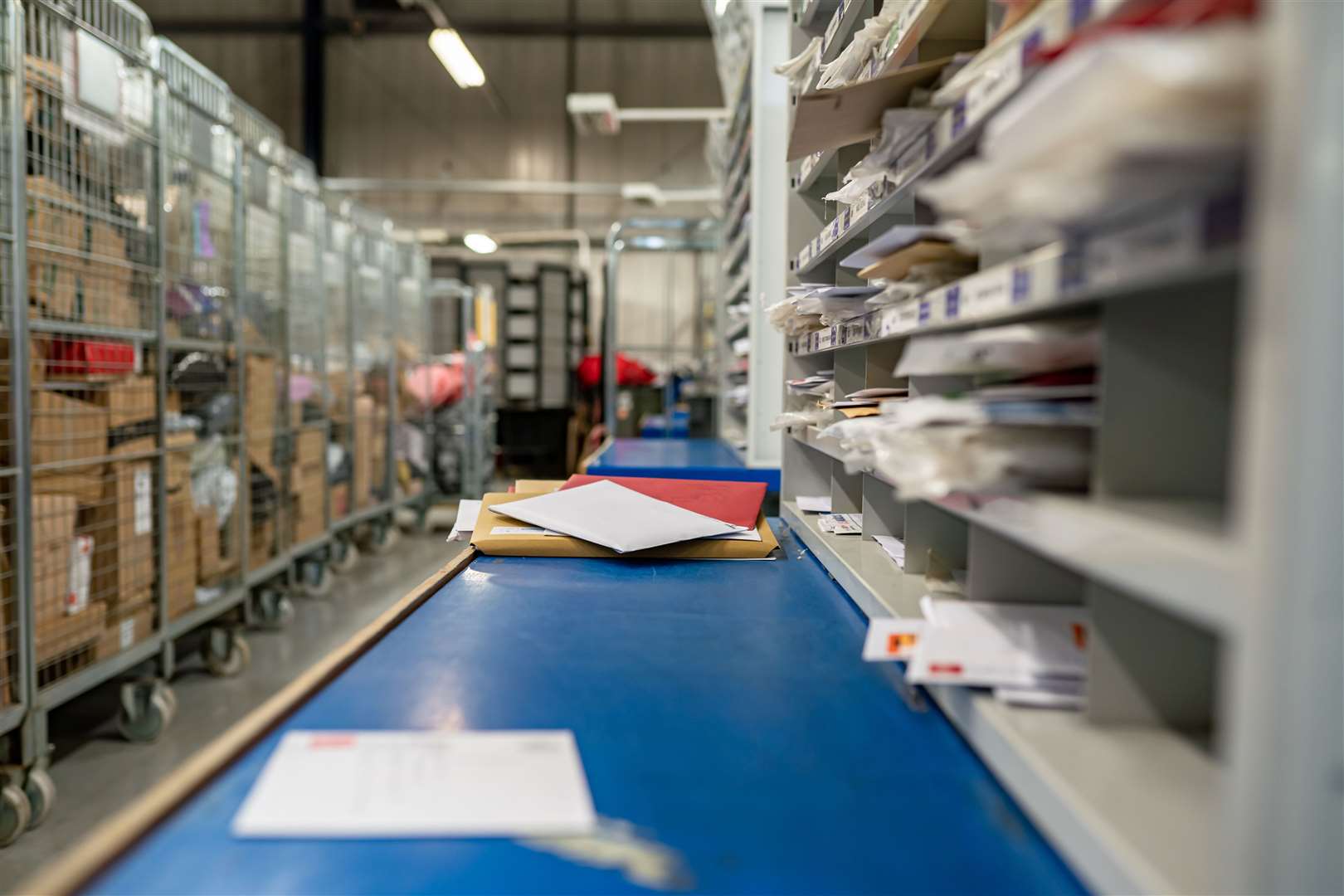 People are having to resort to collect their post from the sorting office in Snodland