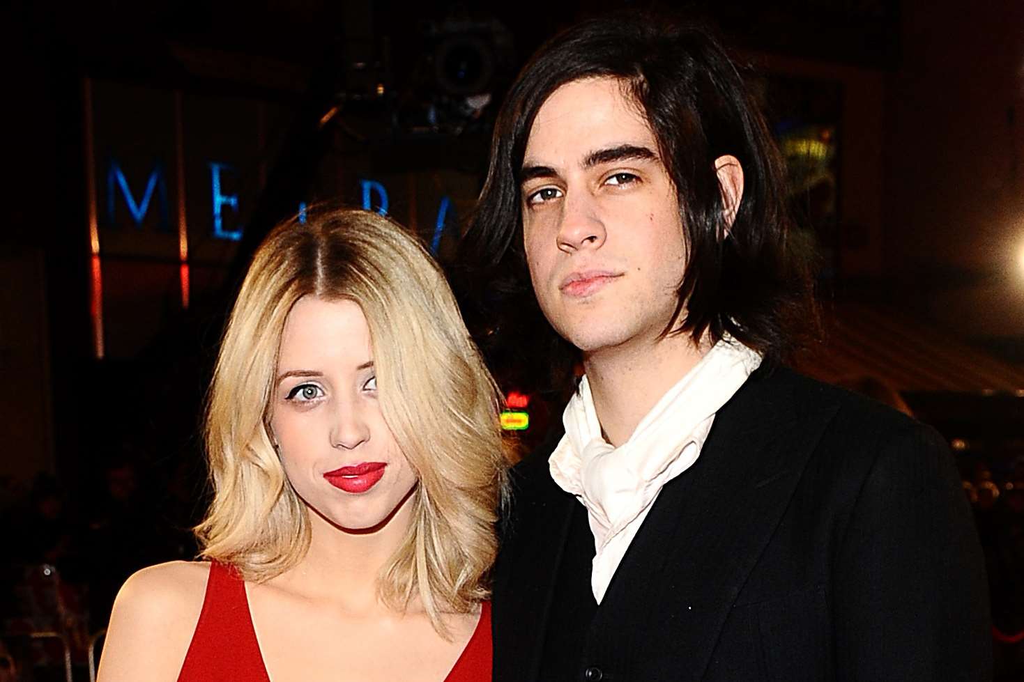 Tragic Peaches Geldof with Tom Cohen