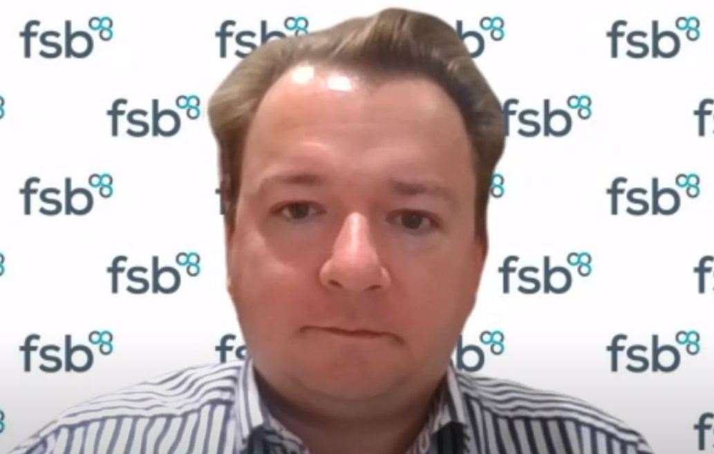 Tim Aker, development manager for the Federation of Small Businesses in Kent and Medway